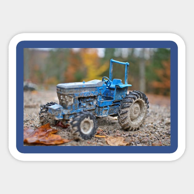 Toy Tractor Sticker by DiszBee